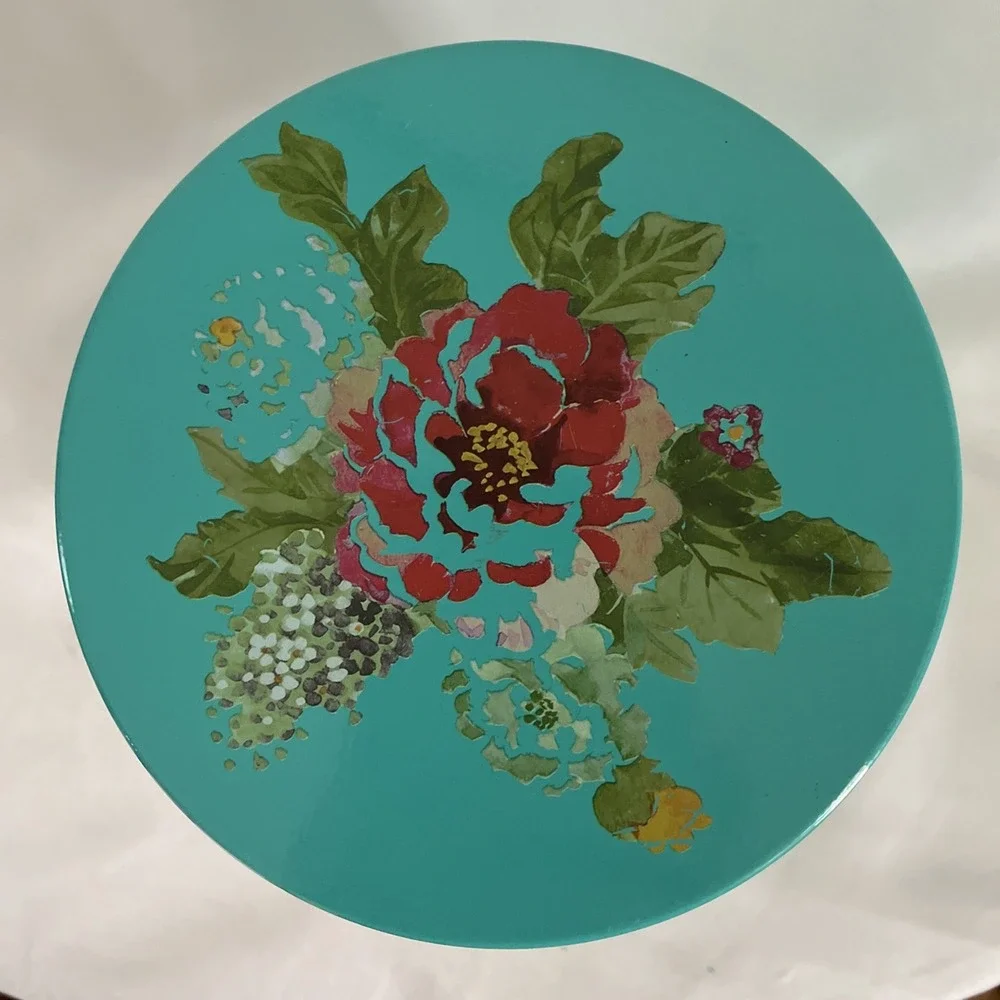 Pioneer Woman Country Garden Floral Teal 6.5